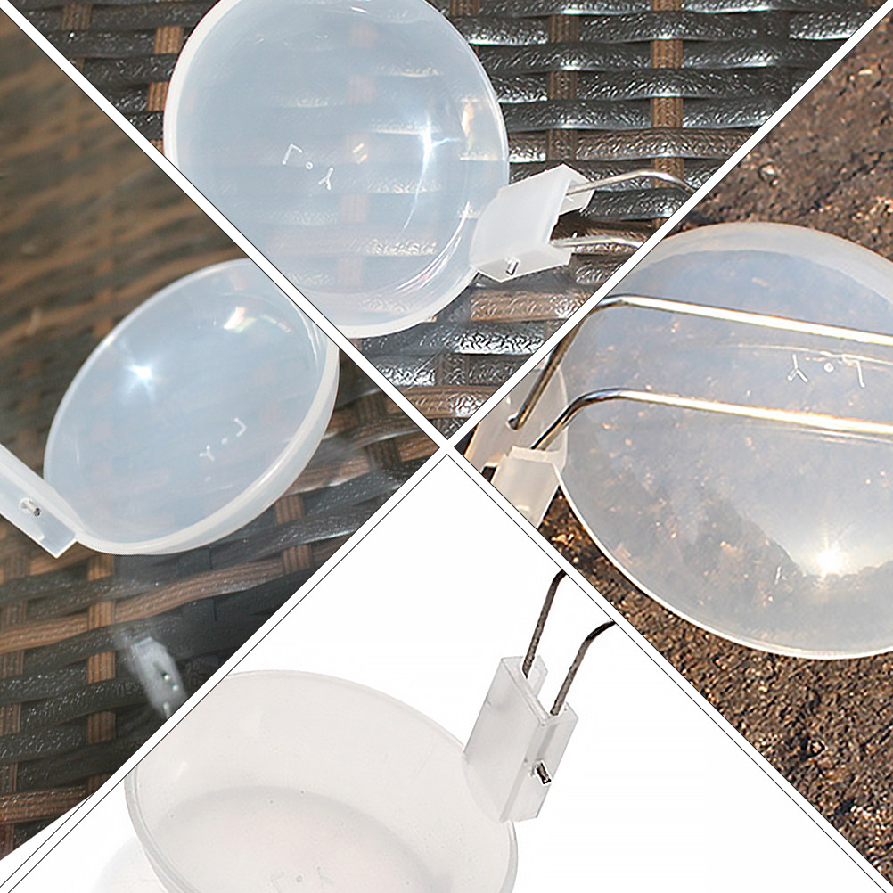 4個入り折りたたみ式スープレードル ポータブルプラスチック製 - Outdoor Camping Utensils のレビューと価格