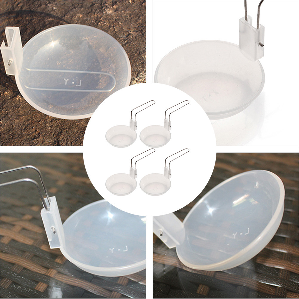 4個入り折りたたみ式スープレードル ポータブルプラスチック製 - Outdoor Camping Utensils のレビューと価格