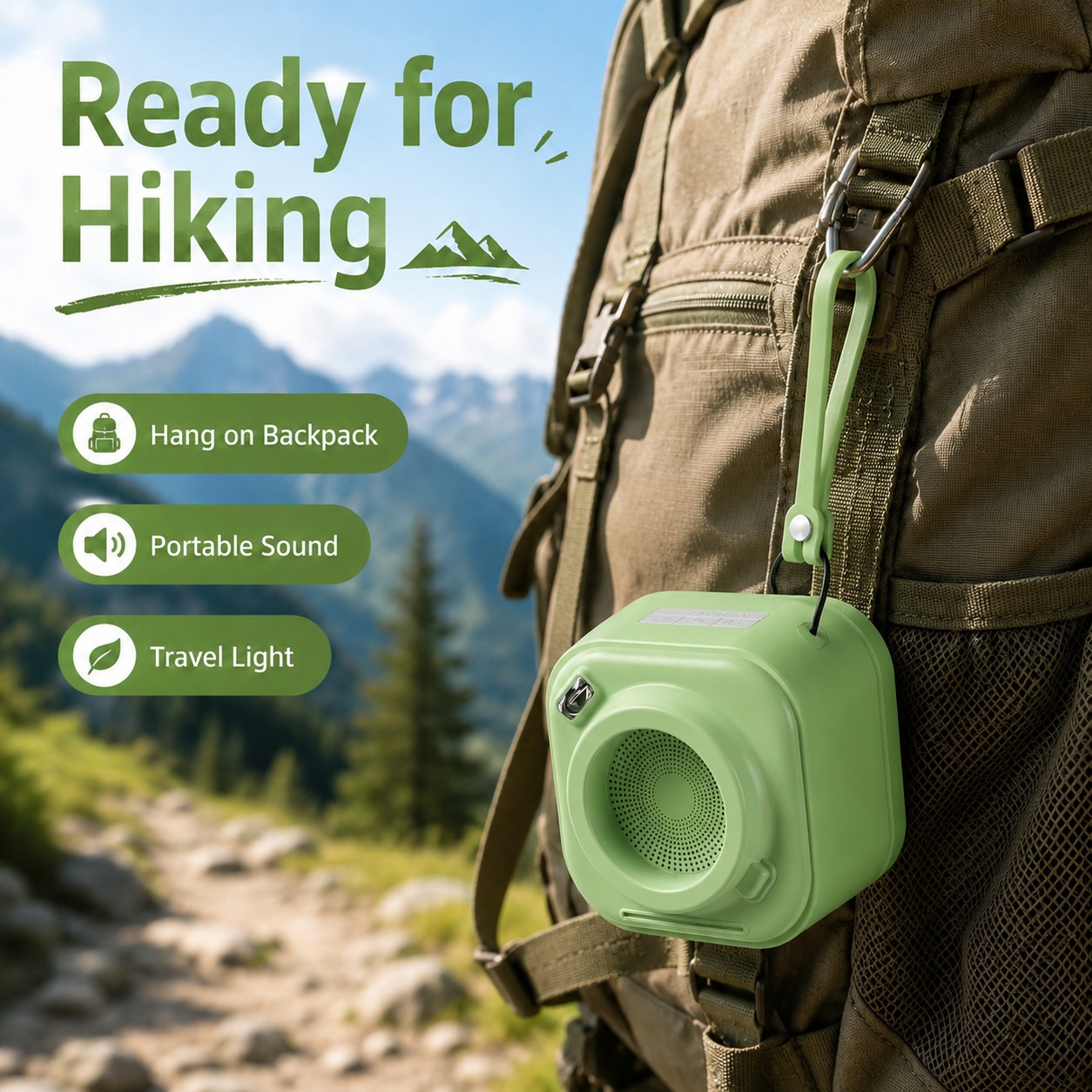 ミニポータブルBluetoothスピーカー、ワイヤレス屋外サ - Outdoor Camping Videos のレビューと価格