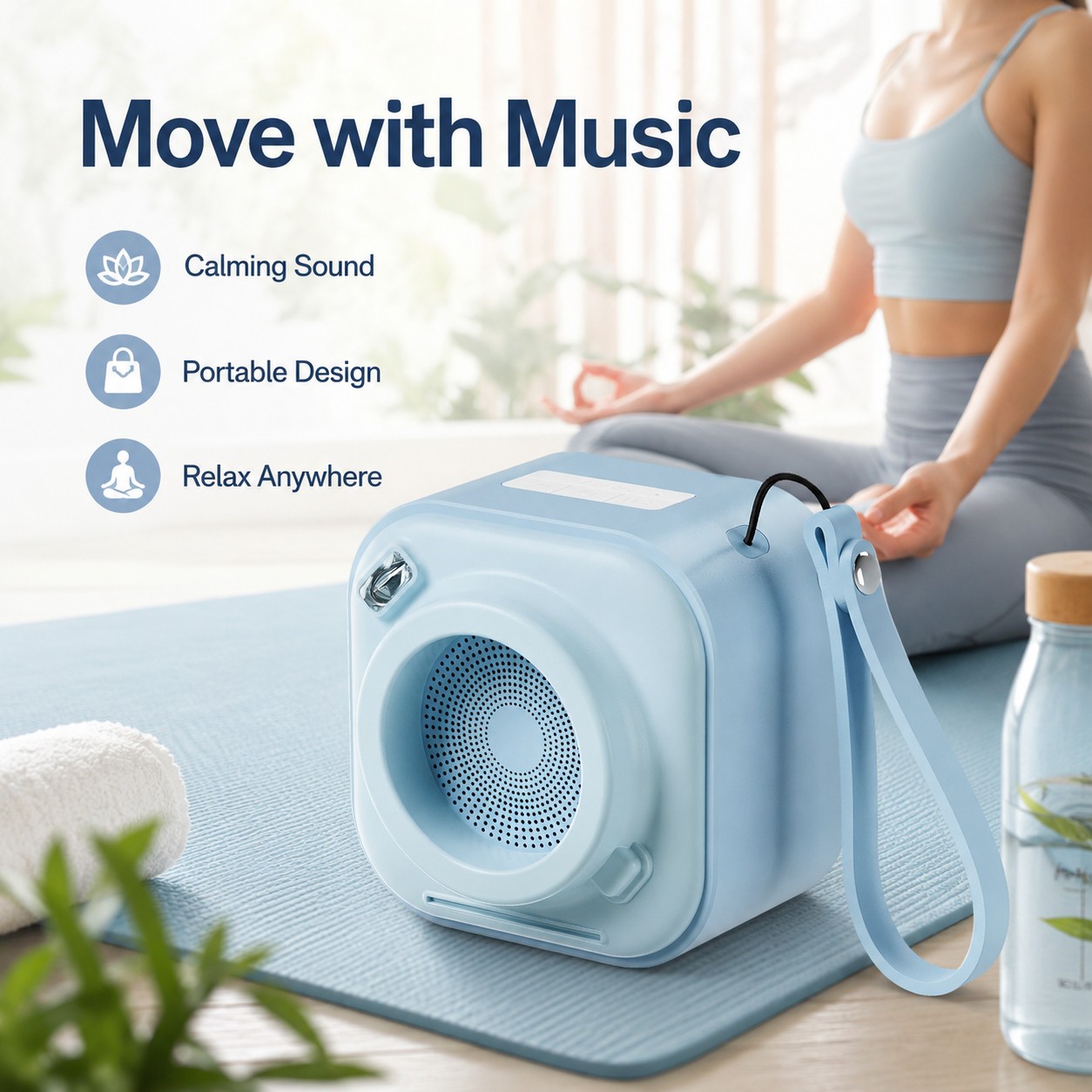 ミニポータブルBluetoothスピーカー、ワイヤレス屋外サ - Outdoor Camping Videos のレビューと価格