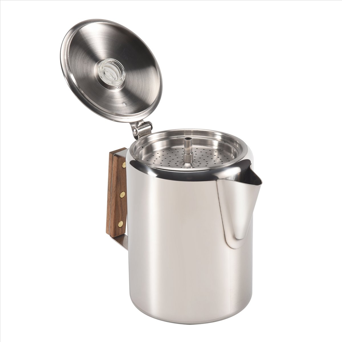 HITLコーヒーパーコレーター、キャンプ用コンロトップ式、ス - Camp Percolator Coffee のレビューと価格