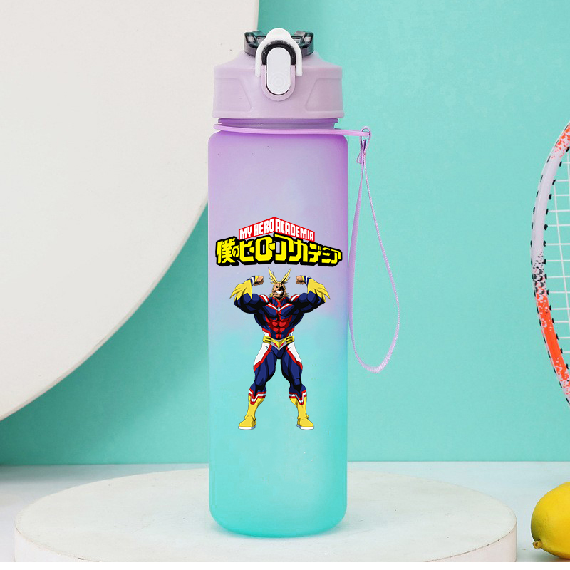 750 ミリリットルアニメ私のヒーロー学界ストロー水筒女性男 - Outdoor Y Camping のレビューと価格