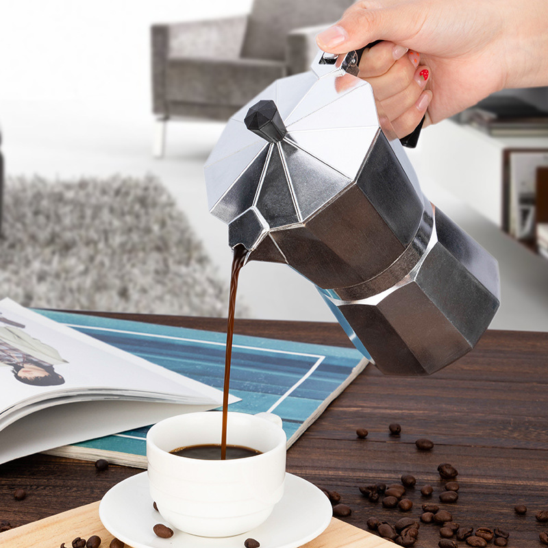 アルミ製コーヒーケトル ラテパーフォレーター 家庭用 イタリ - Camp Percolator Coffee のレビューと価格
