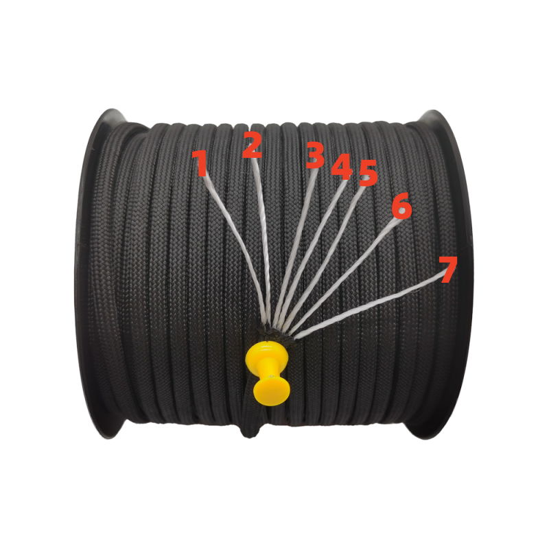 軍用パラコード,100m,550 m,7コア,4mm,屋外ロ - Outdoor Camping Extension Cord のレビューと価格
