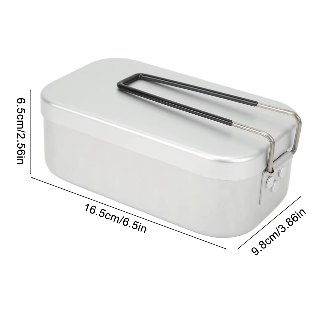 折りたたみ弁当箱ハンドル、大人用ランチコンテナ、アルミキャン - Outdoor Camping Uk のレビューと価格
