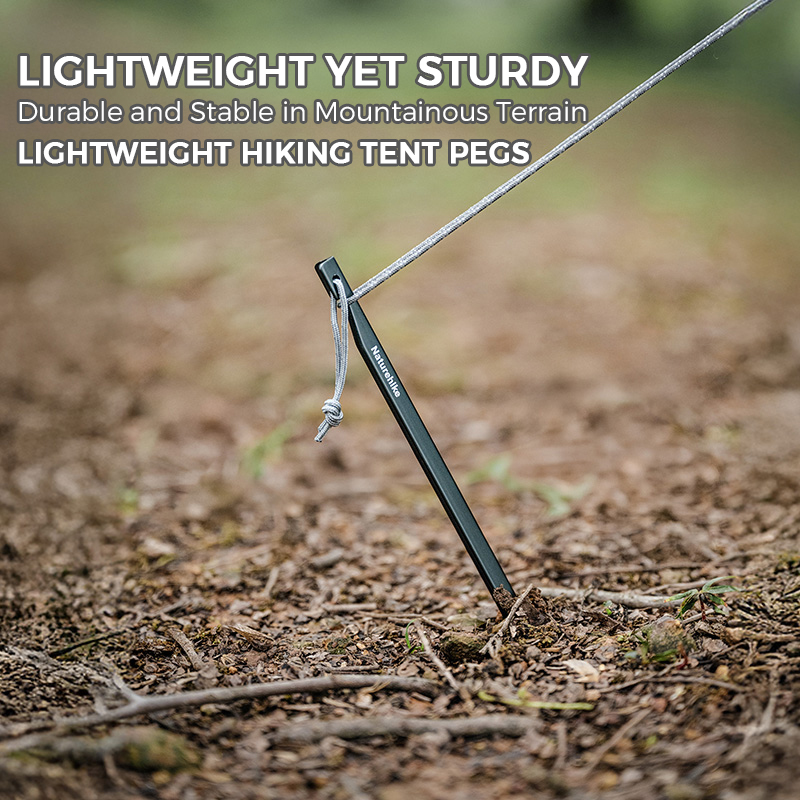 Naturehike テントネイル 7075 アルミ合金ペグ - Outdoor Camping Utensils のレビューと価格