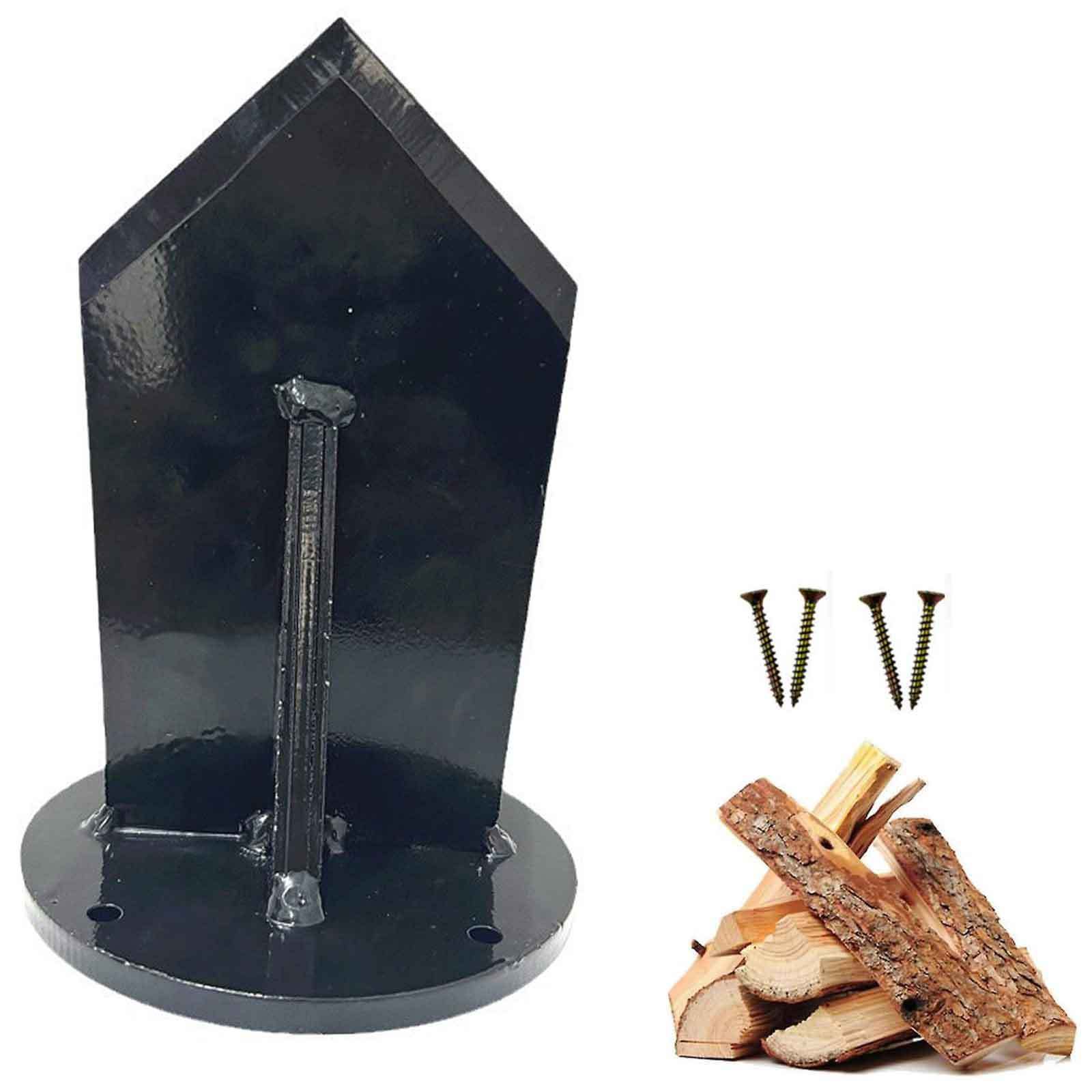 炭素鋼製縦型薪割り器、安全な薪割りツール、暖炉、屋外キャンプ - Outdoor Camping Fireplace のレビューと価格