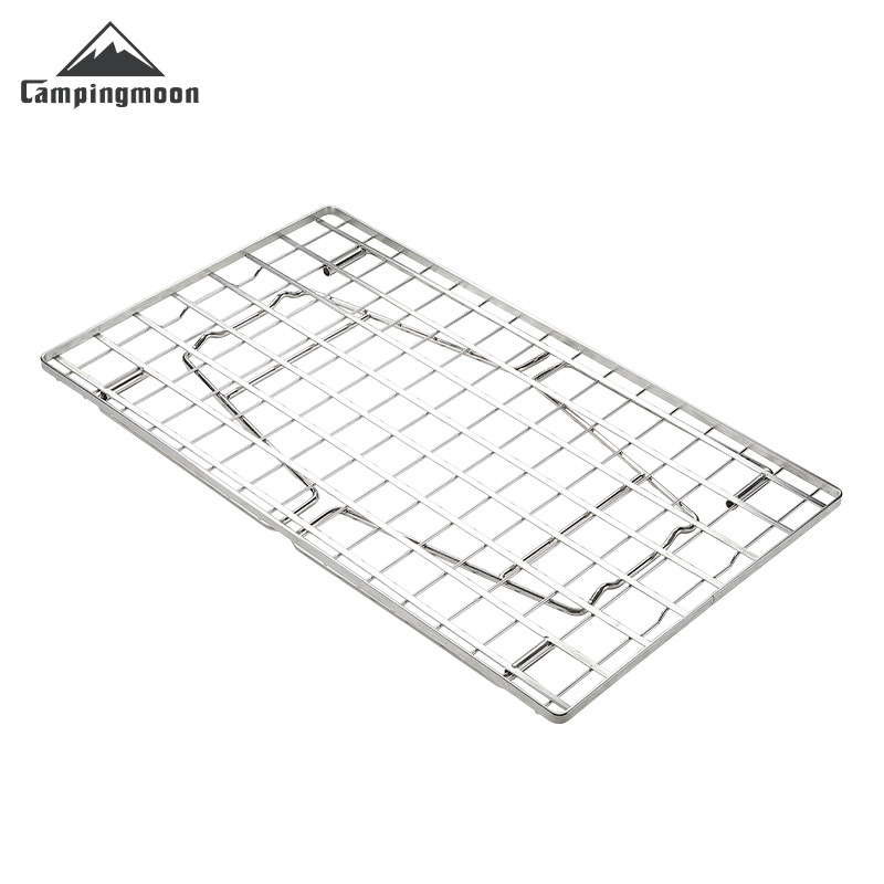 CAMPINGMOON ステンレス製軽量収納テーブル、アウト - Outdoor Camping Table With Storage のレビューと価格