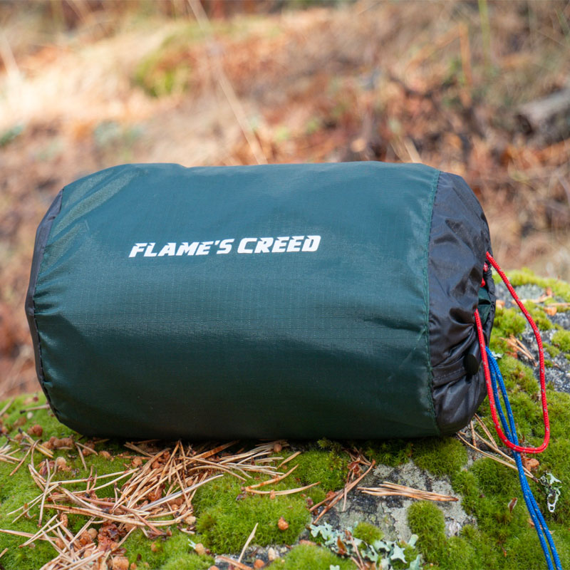 Flame's creedタープテントフロアフットプリントキ - Waterproof Tarp Shelter のレビューと価格
